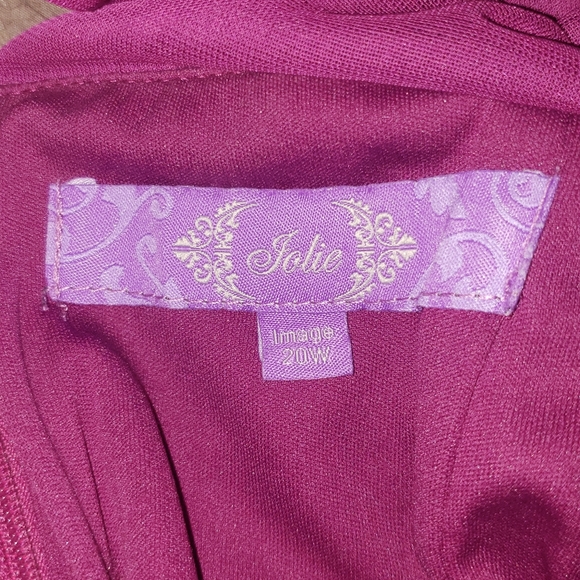 Magenta formal dress - Picture 4 of 4